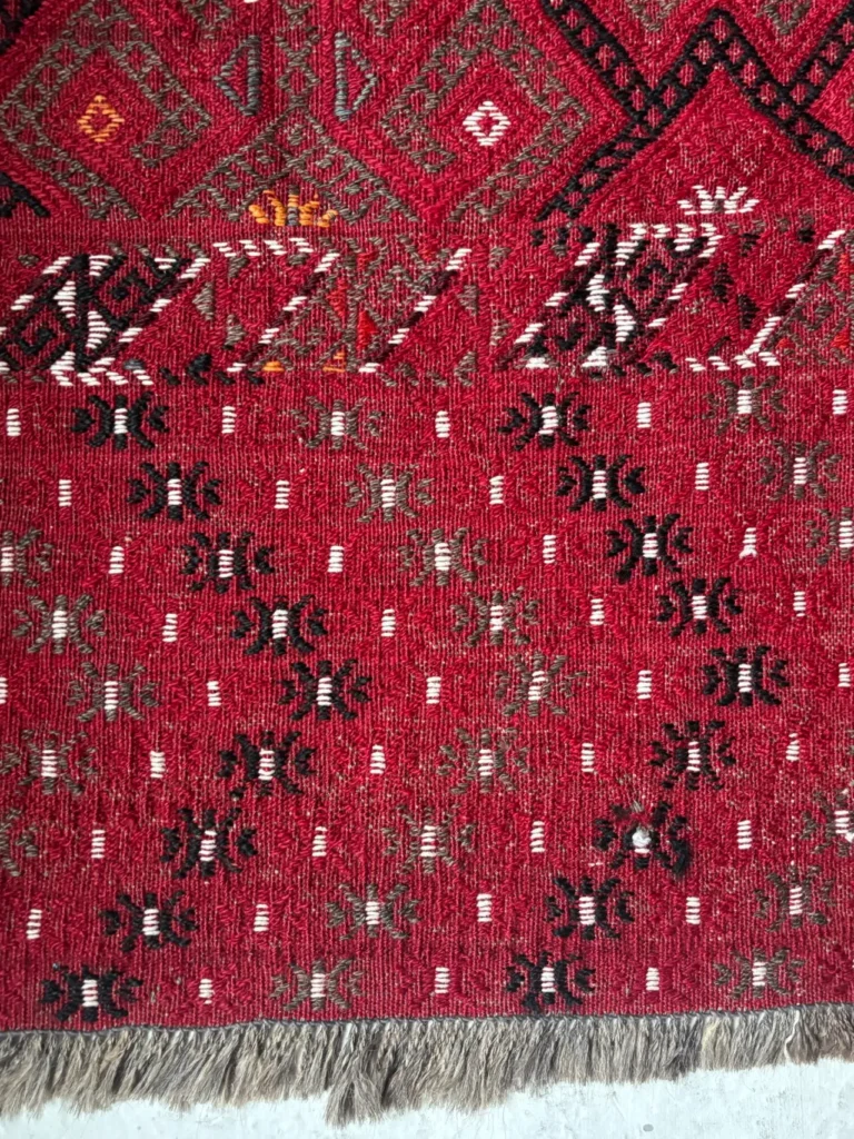 Large Turkmen Kilim Rug