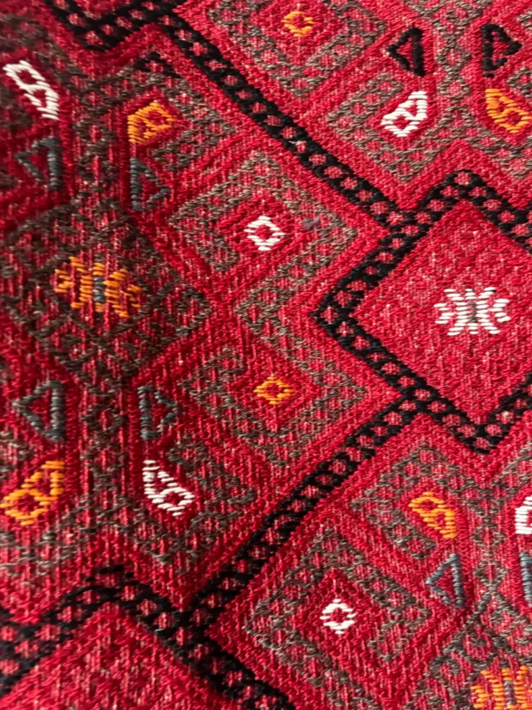 Large Turkmen Kilim Rug