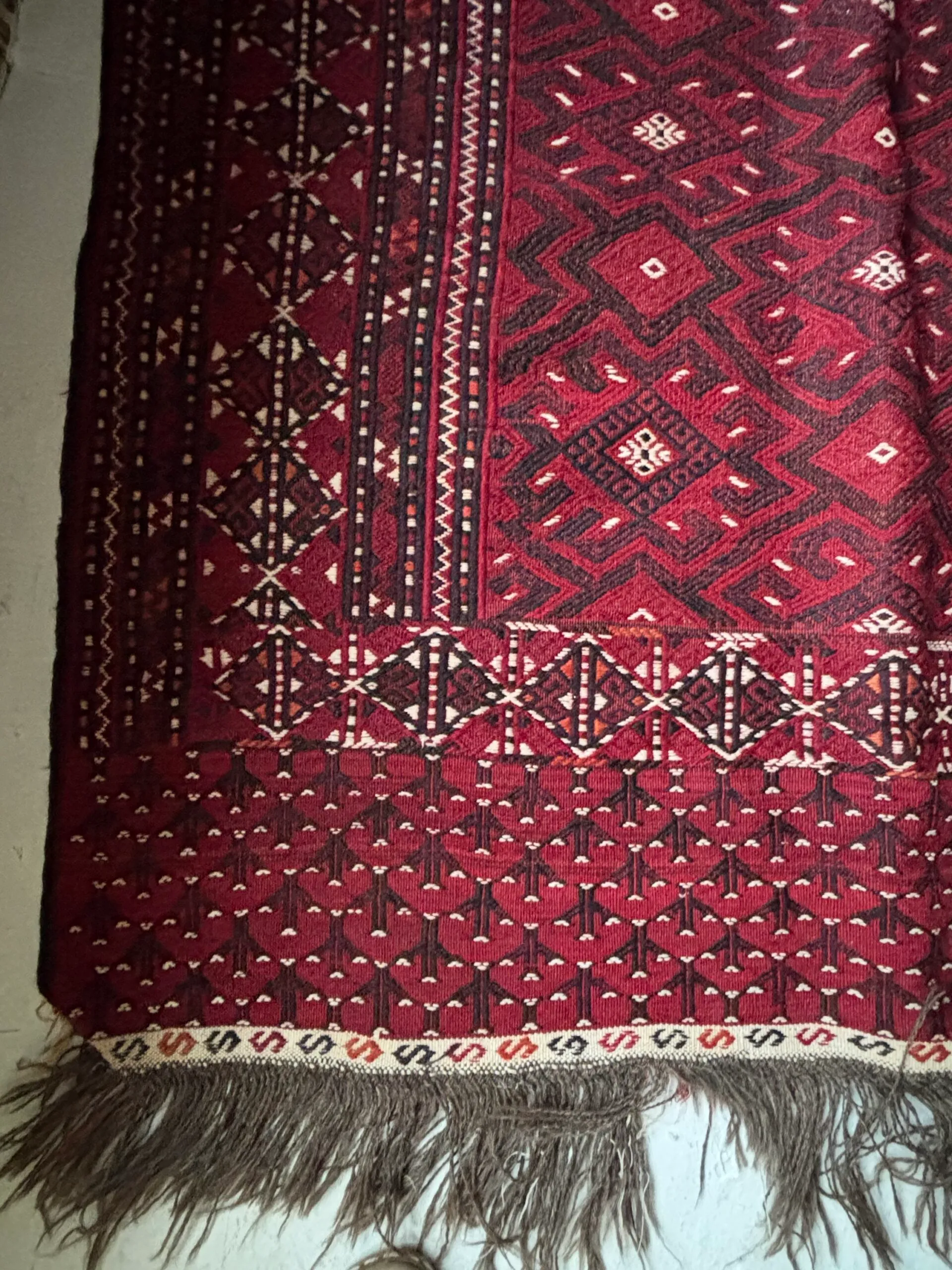 Large Turkmen Kilim Rug - Image 2