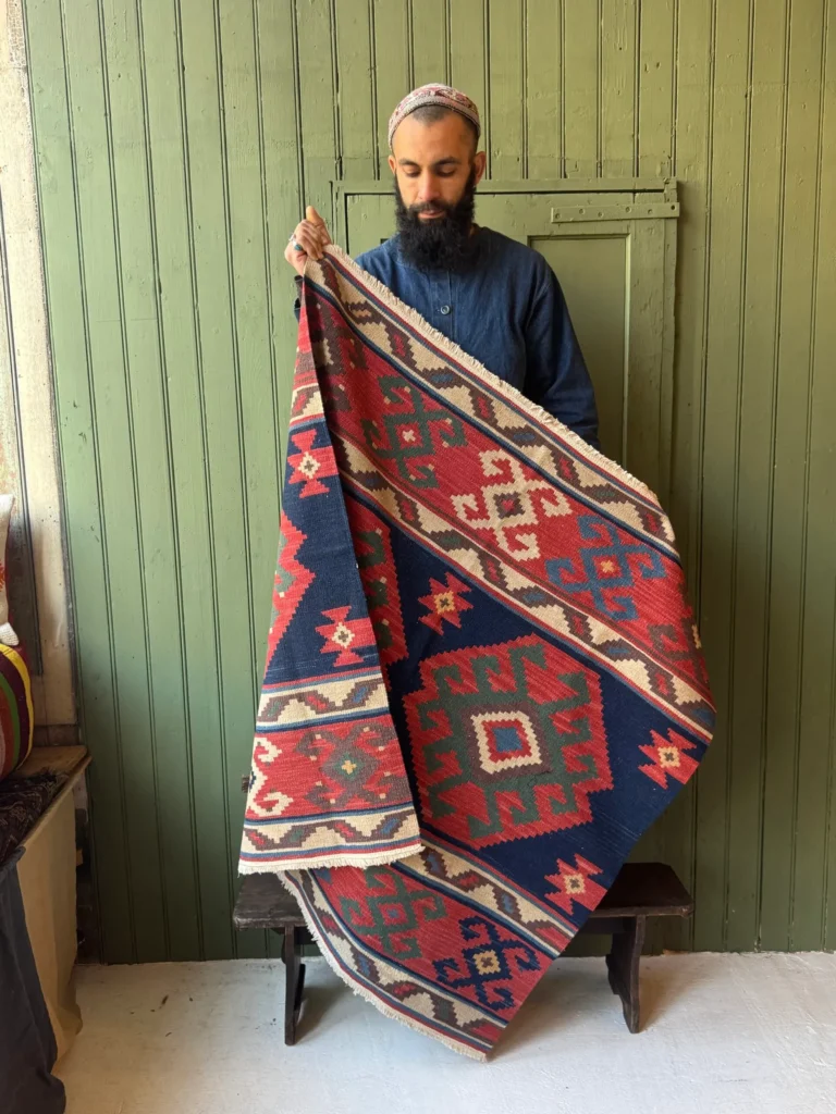 Small Anatolian Kilim Rug