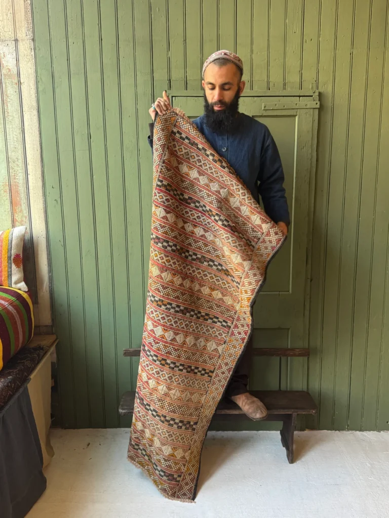 Small Moroccan Kilim Runner