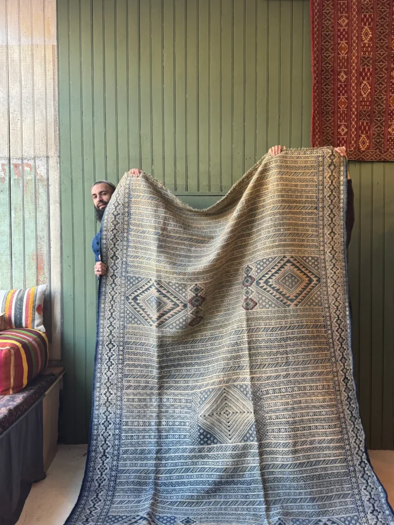 Large Moroccan Kilim Rug