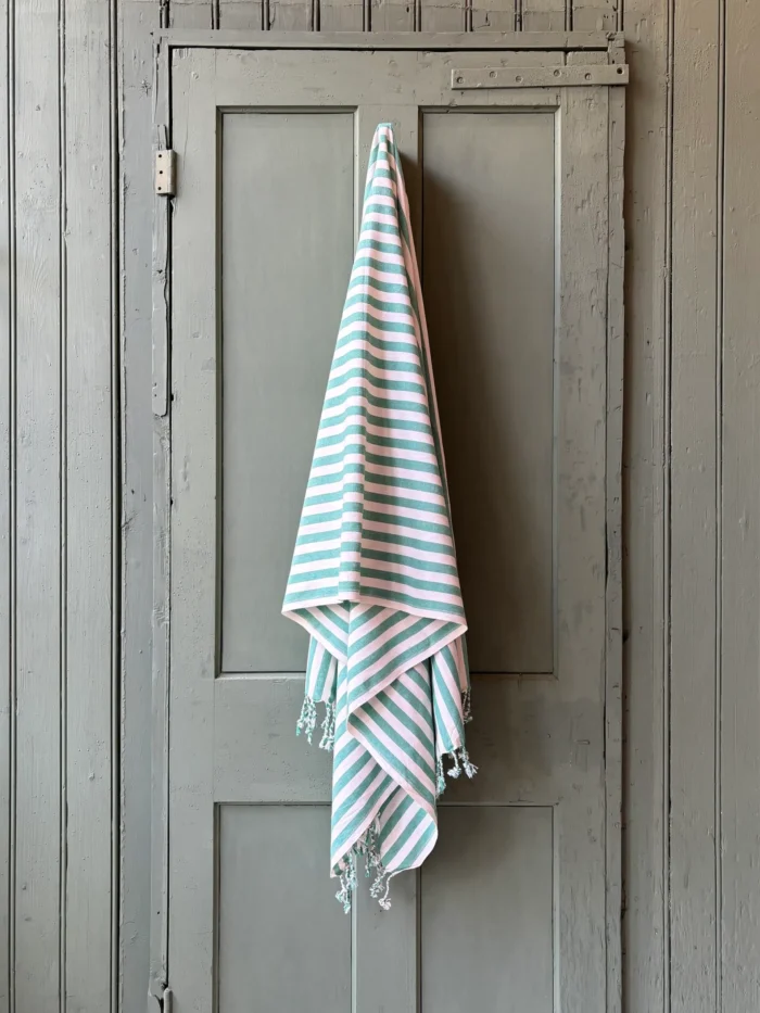 Green Hamam Towel - Image 2