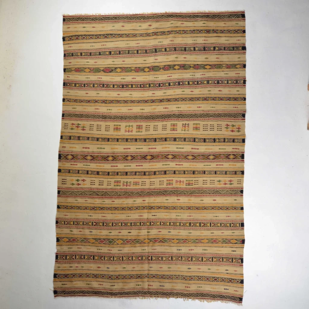 Large Moroccan Kilim Rug